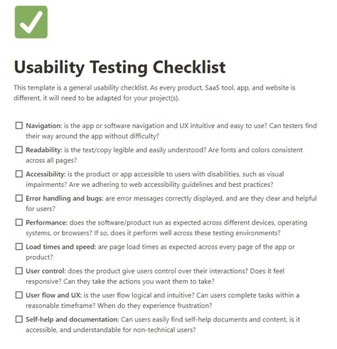 usability testing questions pdf